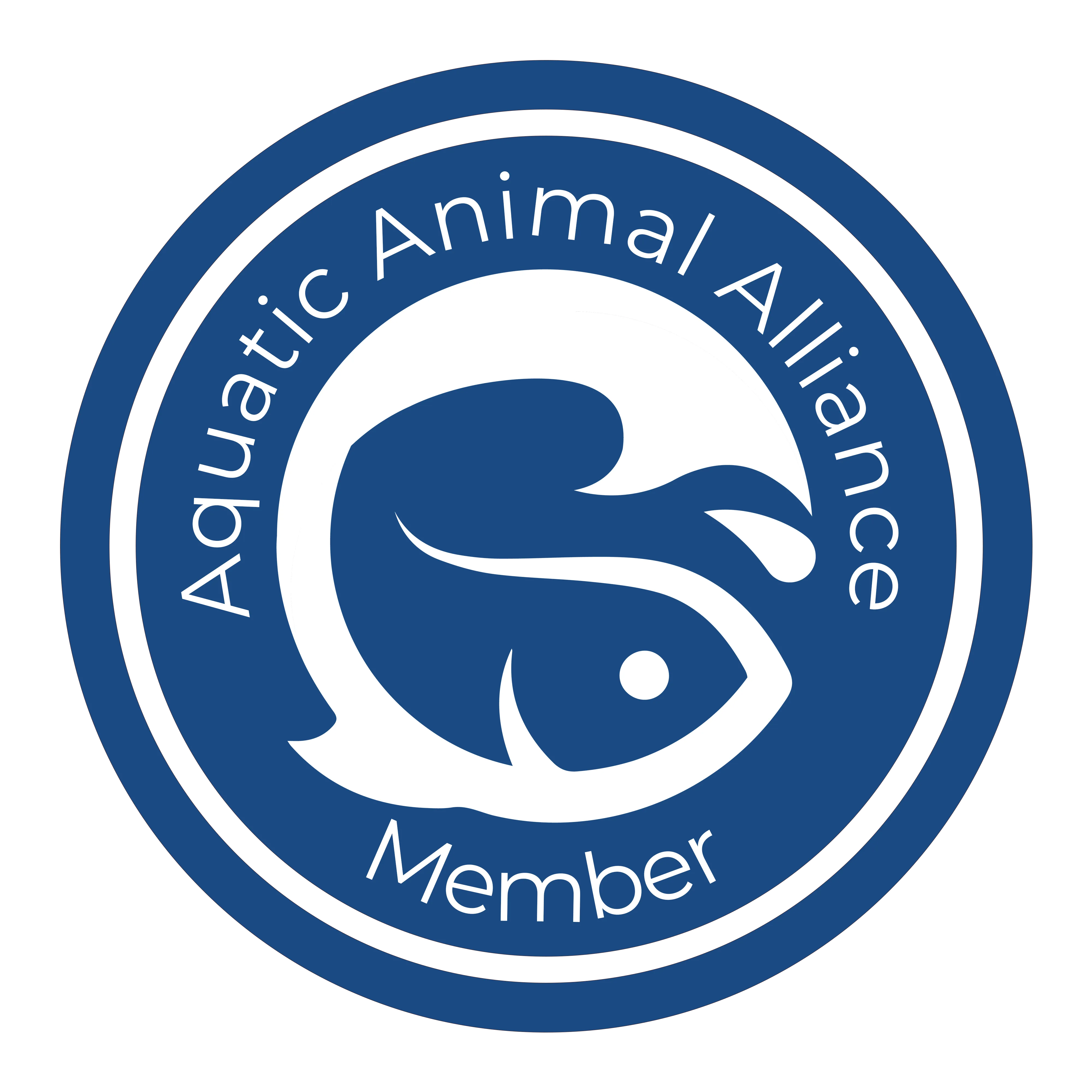 Az aquatic animal alliance nemzetközi hal állatjóléti szervezet logo-ja